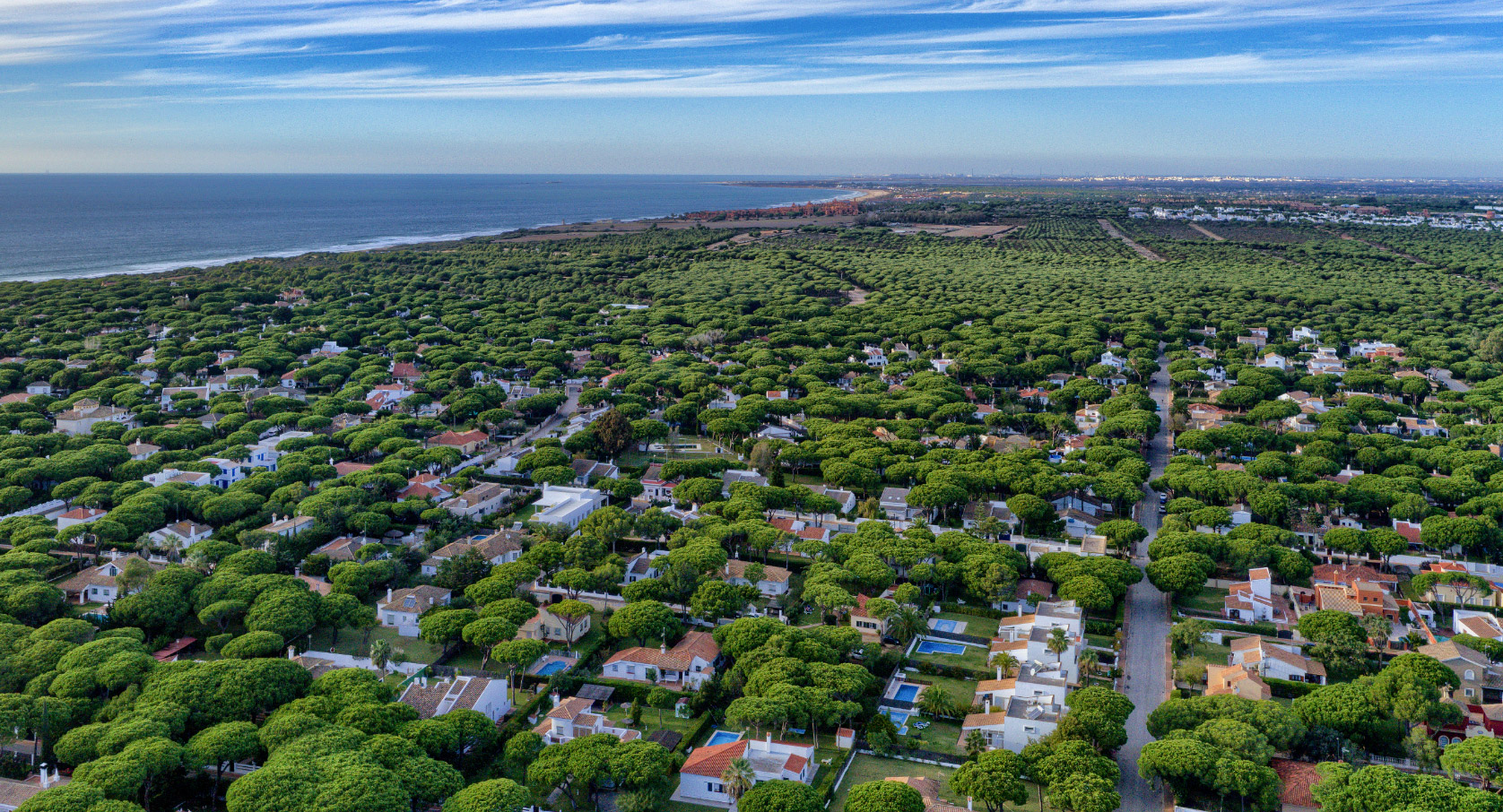 Vista aérea - Urbanización Roche Residencial